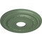 Ekena Millwork Federal Ceiling Medallion (Fits Canopies up to 8 1/2"), 15 3/8"OD x 3 5/8"ID x 1"P, Athenian Green CM15FEAGF - alternate 3